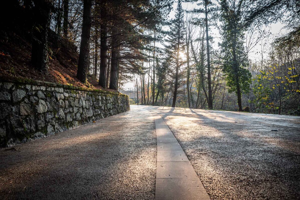 Pavimentazione drenante per azienda a Castellamonte (TO)