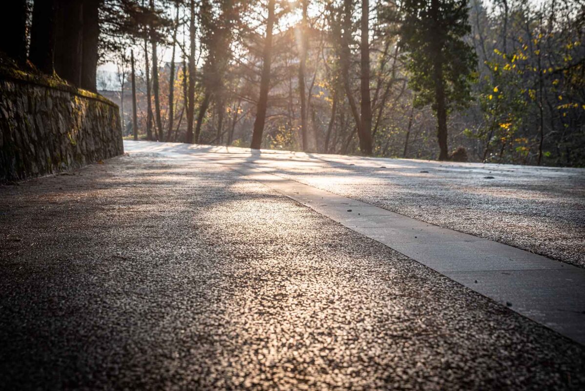 Pavimentazione drenante per azienda a Castellamonte (TO)