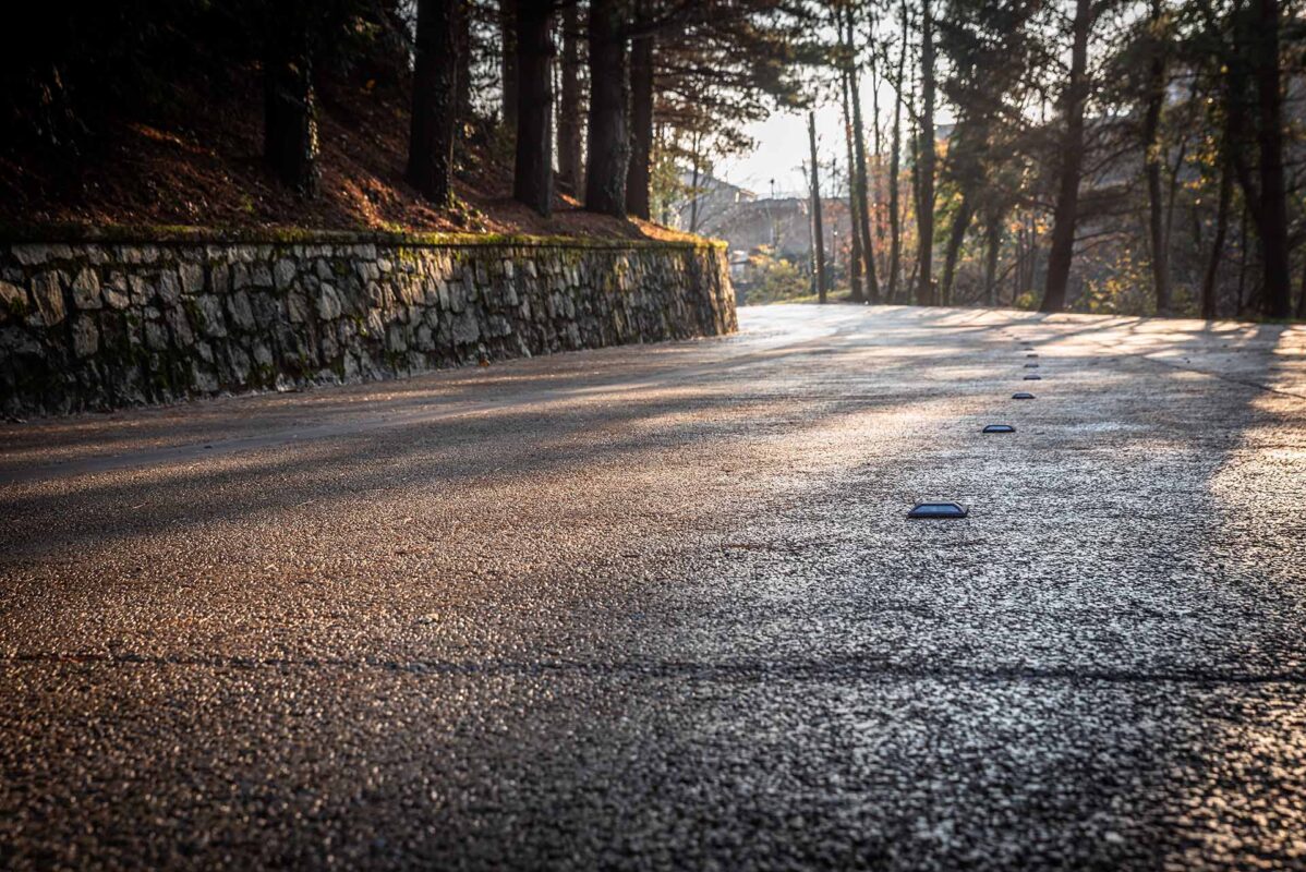 Pavimentazione drenante per azienda a Castellamonte (TO)