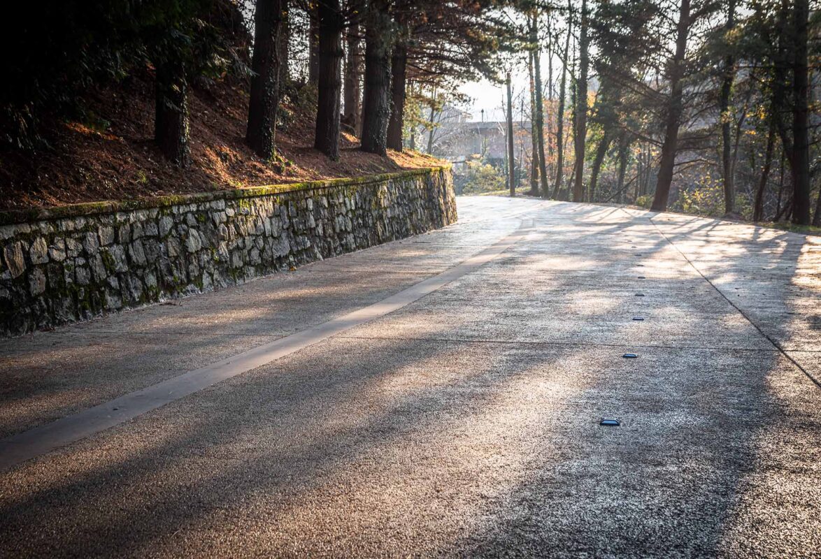 Pavimentazione drenante per azienda a Castellamonte (TO)