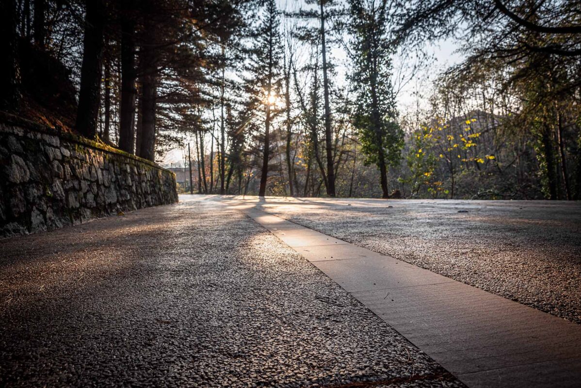 Pavimentazione drenante per azienda a Castellamonte (TO)
