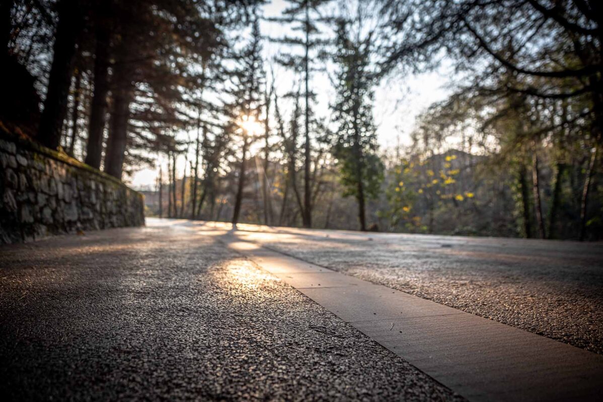 Pavimentazione drenante per azienda a Castellamonte (TO)