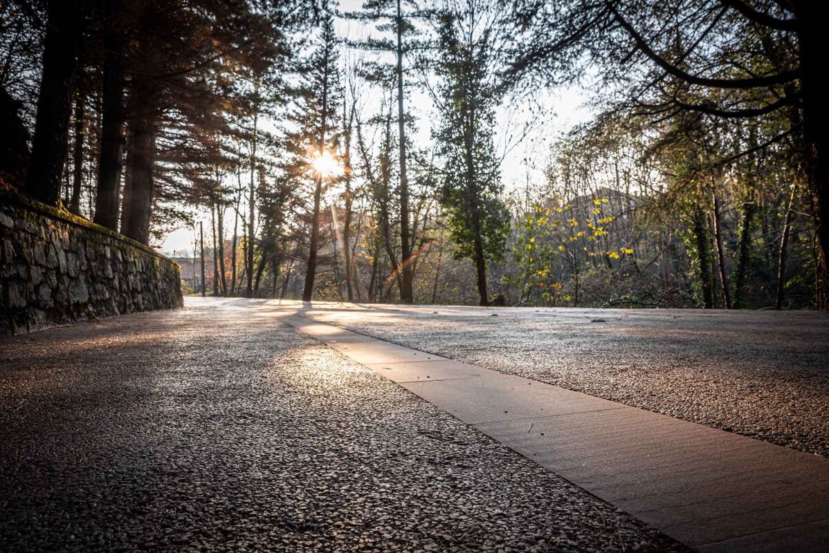 Pavimentazione drenante per azienda a Castellamonte (TO)