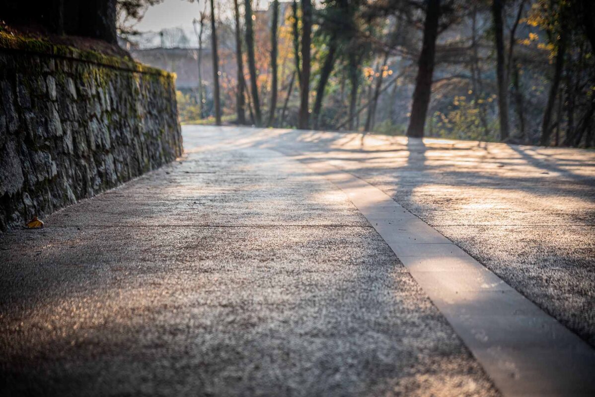 Pavimentazione drenante per azienda a Castellamonte (TO)