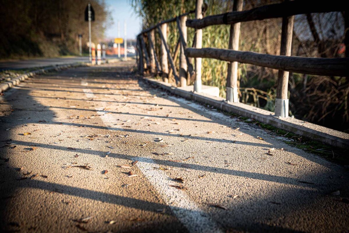 Pista ciclopedonale drenante tra Rivalta e Orbassano