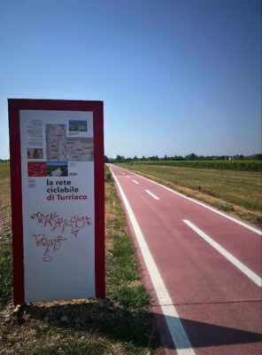 Pista ciclabile a Turriaco (GO)