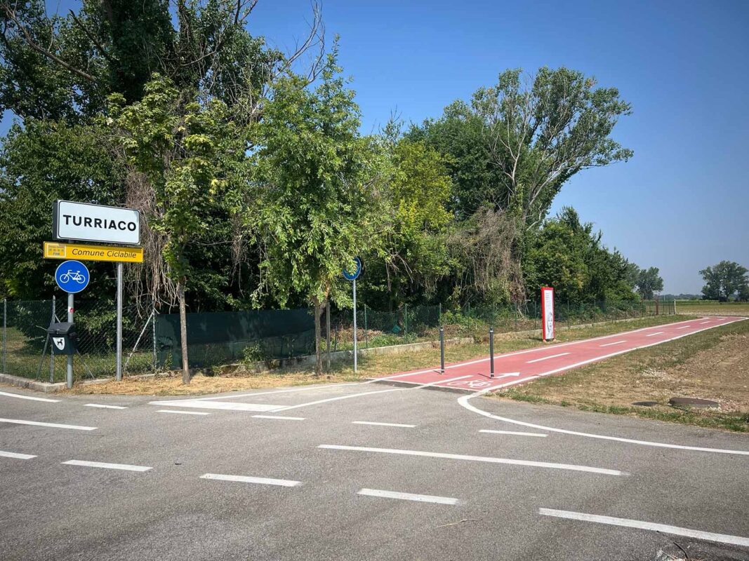 Pista ciclabile a Turriaco (GO)