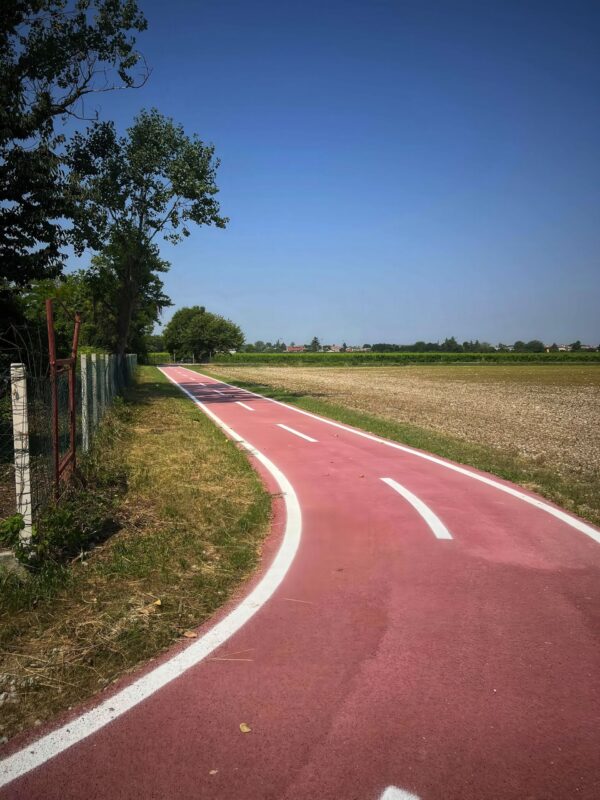 Pista ciclabile a Turriaco (GO)