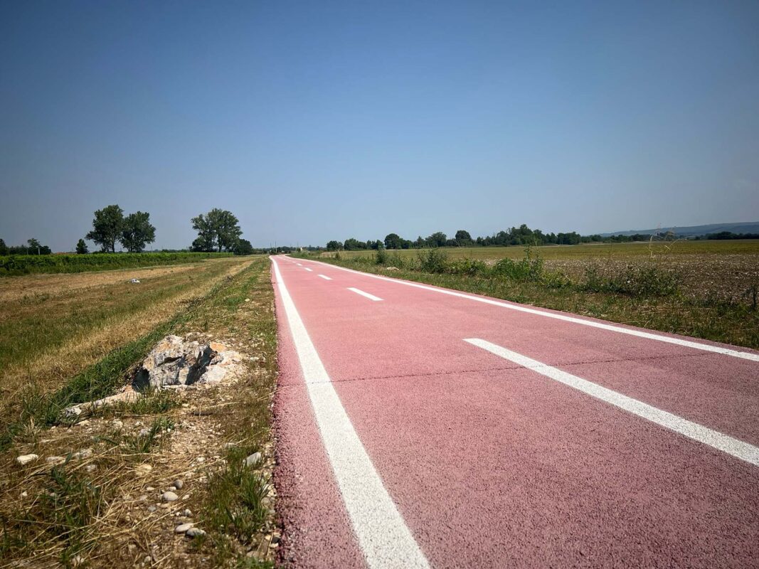 Pista ciclabile a Turriaco (GO)