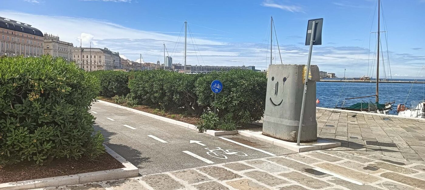 Ciclabile urbana drenante a Trieste: sicura e sostenibile
