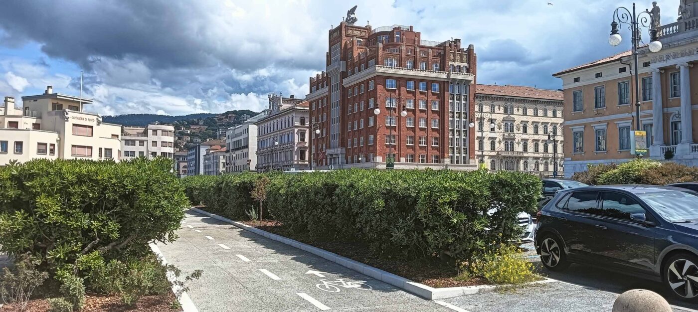 Ciclabile urbana drenante a Trieste: sicura e sostenibile